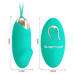 Pretty Love Julia – Ou Vibrator Verde, 12 Moduri, Control