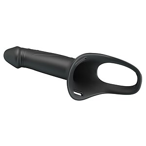 Pretty Love Landon cu Harness Reglabil și Dildo 16,8 cm Negru