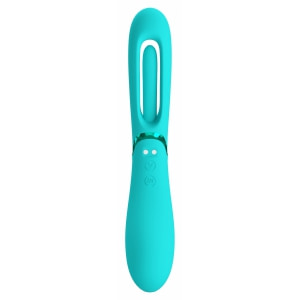 Pretty Love Lexie – Vibrator Punct G, 7+4 Moduri, USB Albastru