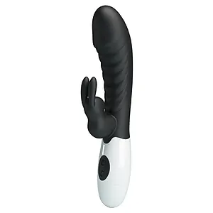 Vibrator Dublu Flexibil Pentru Punct G Si Clitoris Stimulator Clitoridian Si Punct G Alimentare Baterii