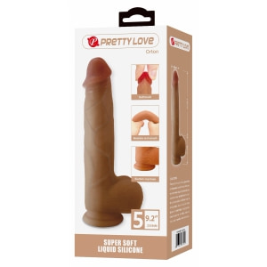 Pretty Love Orton - Dildo Realist Din silicon, Ventuză