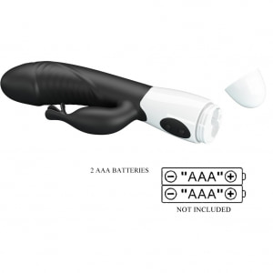 Pretty Love Rasmussen – Stimulator Dublu, 30 Moduri Negru