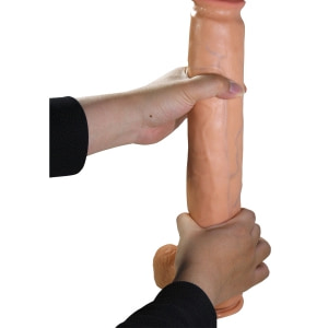 Pretty Love Real Dildo 40 cm Pentru Stimulare Profundă