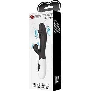 Pretty Love Snappy Black Vibrator Iepuras 30 Moduri