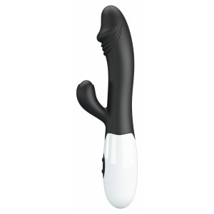 Pretty Love Snappy Black — Iepuraș Dual, 30 Moduri Negru Pretty Love Snappy Black — Iepuraș Dual, 30 Moduri Negru pe Sexlab.ro