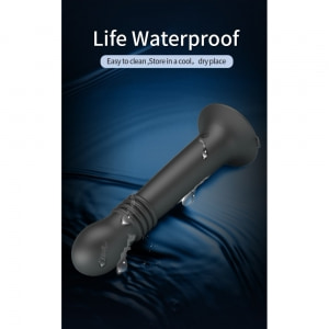Pretty Love Stellan Vibrator 4 împingeri 4 Rotații Negru