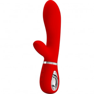 Vibrator Rosu Pentru Femei Punct G Si Clitoris