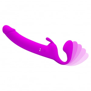Pretty Love Zanini Vibrant Reîncărcabil Strapless Strap‑On Mov Pretty Love Zanini Vibrant Reîncărcabil Strapless Strap‑On Mov pe Sexlab.ro