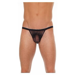 Chilot Amorable Ethan Transparent Negru pe Sexlab.ro