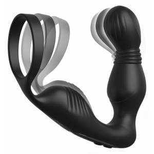 Pro P Spot 10 Moduri Reîncărcabil Stimulator Perineu Negru pe Sexlab.ro