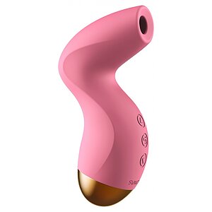 Pulse Pure SVAKOM Stimulator Clitoridian Reîncărcabil Roz pe SexLab