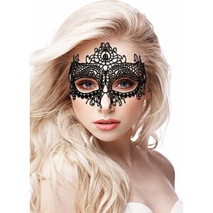 Queen Lace Mask Negru pe Sexlab.ro