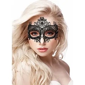 Queen Lace Mask Negru pe SexLab