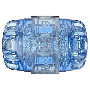 Quickshot Turbo Blue Ice Fleshlight Compact Prindere Dinamică Albastru