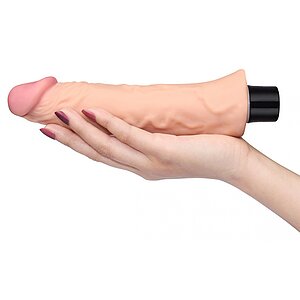 Real Softee Vibrating Dildo 21cm