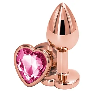 Rear Assets Auriu Heart Ș Cristale Roz pe SexLab