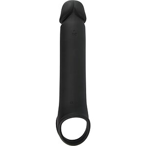 Rebel Extensie +8 cm, 10 Moduri Vibrație, Reîncărcabil Negru
