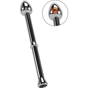 Rebel Metal Milking Stick, 10 Moduri, USB, 26.5 cm Argintiu pe SexLab