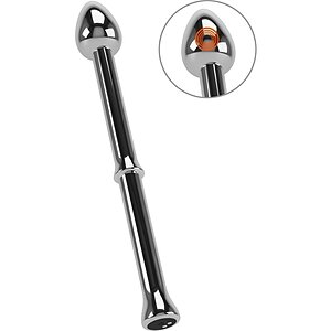 Rebel Metal Milking Stick, 10 Moduri, USB, 26.5 cm Argintiu pe SexLab