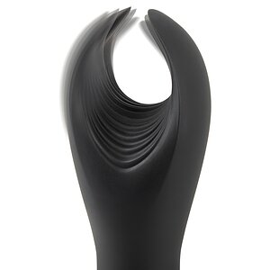 Rebel Vibrator Flexibil 10 Moduri, Reîncărcabil și Discret Negru