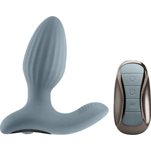 Plug Anal Reincarcabil Cu Vibratii Si Rotatie Plug Anal Din Silicon Biocompatibil Rezistent La Apa