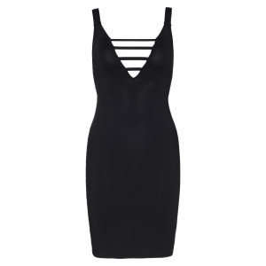 Rochie Leg Avenue Deep-V Callie Negru M