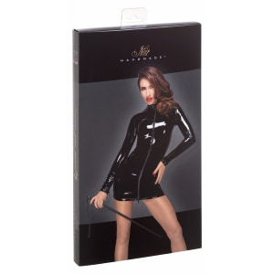 Rochie Noir Handmade F187 Negru L
