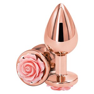 Rose Anal Plug Medium Roz pe SexLab