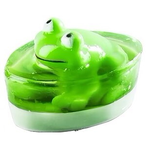 Săpun verde cu jucărie broscuță Organique pe SexLab