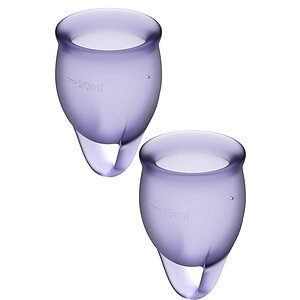 Satisfyer Feel Confident Menstrual Cup Mov pe SexLab