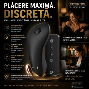 Satisfyer Little Panty Secret Negru