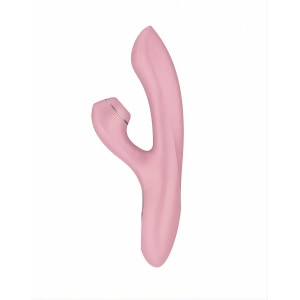Satisfyer Rabbit Pro Punctul G, 10 Vibrații și 11 Presiuni Roz Satisfyer Rabbit Pro Punctul G, 10 Vibrații și 11 Presiuni Roz pe Sexlab.ro