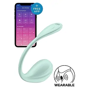 Satisfyer Smooth Petal Connect 12 Moduri App Control Verde pe SexLab