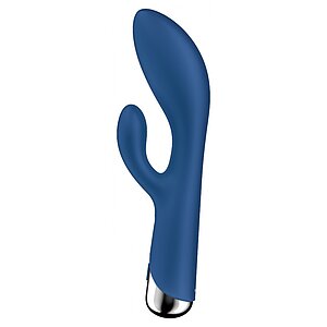 Satisfyer Spinning Rabbit 1 Albastru pe SexLab