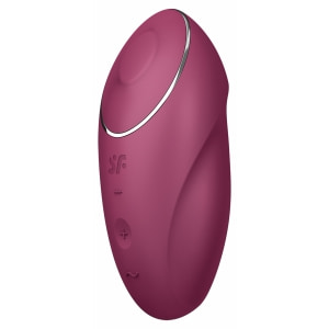 Satisfyer Tap Climax 1 Roșu 11 Vibrații + 11 Tapping
