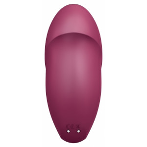 Satisfyer Tap Climax 1 Roșu 11 Vibrații + 11 Tapping