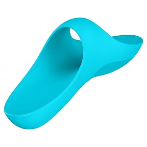 Satisfyer Teaser Finger Vibrator Blue Albastru pe SexLab