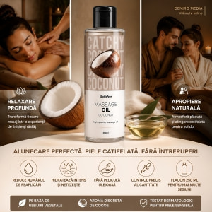 Satisfyer Ulei De Masaj Cocos 250 ml — Piele Catifelată