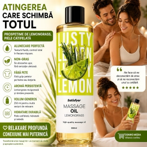 Satisfyer Ulei De Masaj Lemongrass 250 ml — Revigorant