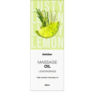 Satisfyer Ulei De Masaj Lemongrass — Revigorant Satisfyer Ulei De Masaj Lemongrass — Revigorant pe Sexlab.ro