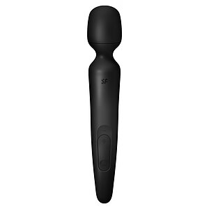 Satisfyer Wand-erland - 50 Programe, Reîncărcabil Negru