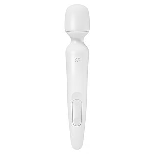 Satisfyer Wand-erland — 50 Programe, IPX7, Reîncărcabil Alb
