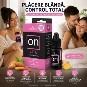 Sensuva On Lite 5 ml — Ulei Stimulant Delicat 20–60 Min