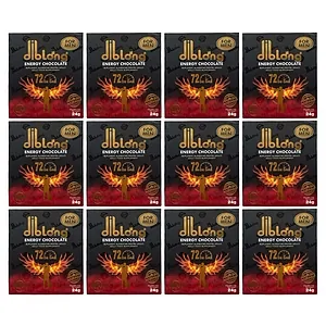 Set 12 x Ciocolata Afrodisiaca Pentru Barbati Diblong 24g pe SexLab