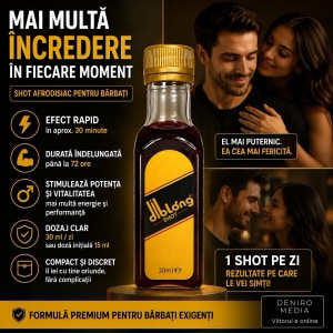 Set 12 x Shot Afrodisiac Pentru Bărbați 20ml