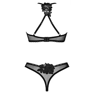 Set 2 Piese Obsessive Latinesa Negru XS-S