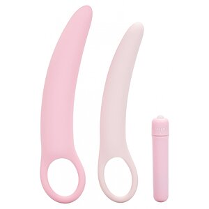 Set de 3 Dilatatoare Vibrante CalExotics Roz pe SexLab