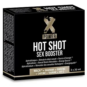 Set 3 Hot Shot Sex Booster pe SexLab