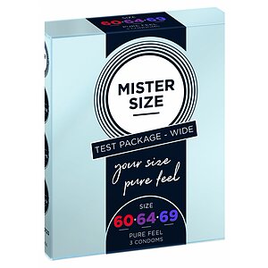 Set 3 Prezervative Mister Size 60-64-69 pe SexLab