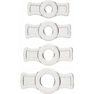 Set 4 Inele Penis TitanMen Tools Transparent Set 4 Inele Penis TitanMen Tools Transparent pe SexLab